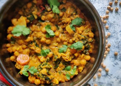 Curried Chickpea & Squash Stew